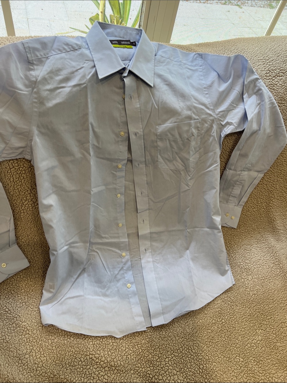 Marks & Spencer Light Blue Men's Dress Shirt